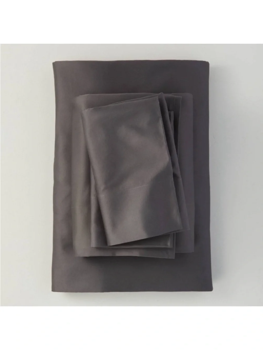 Casaluna Cal King Supima Cotton Metal Gray 4- Piece Sheet Set